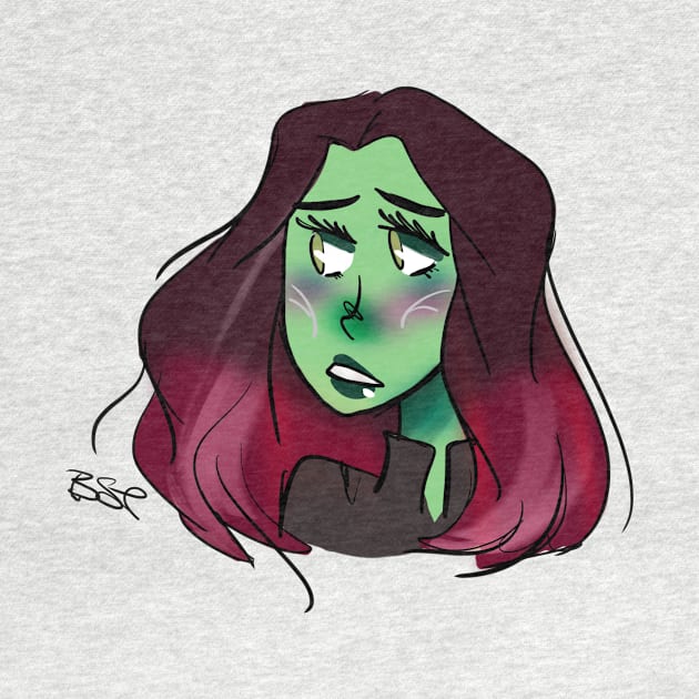 Gamora by MershadiesArt